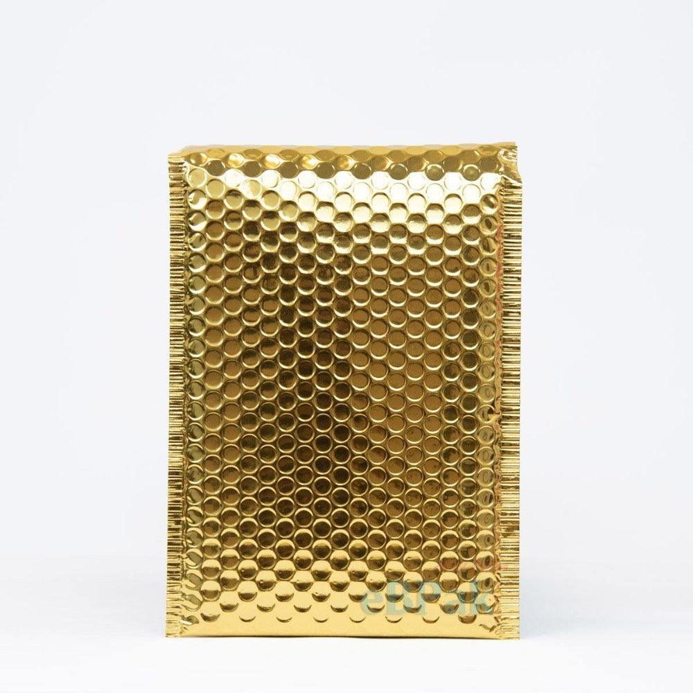 Gold Metallic Bubble Mailer Size 02 210 x 290mm