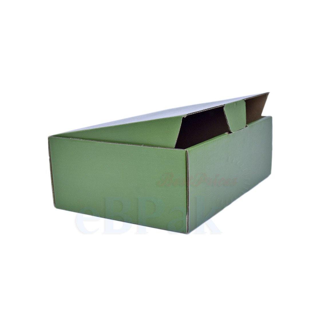 Green Mailing Box  310 x 230 x 105mm A4 Diecut