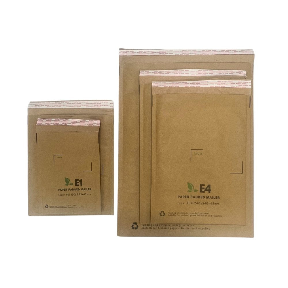 Honeycomb Compostable Paper Padded Mailer 02 E2 215 x 280mm - eBPak