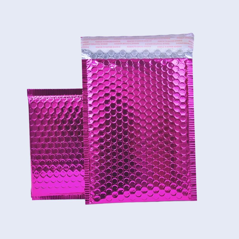 Metallic Bubble Mailer 02 210 x 290mm Pink - eBPak