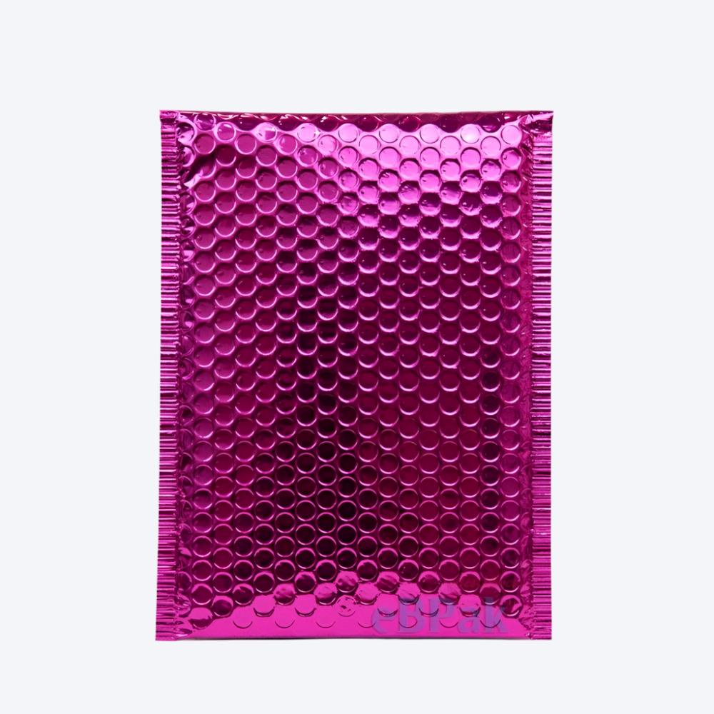 Hot Pink Metallic Bubble Mailer Size 01 160 x 230mm