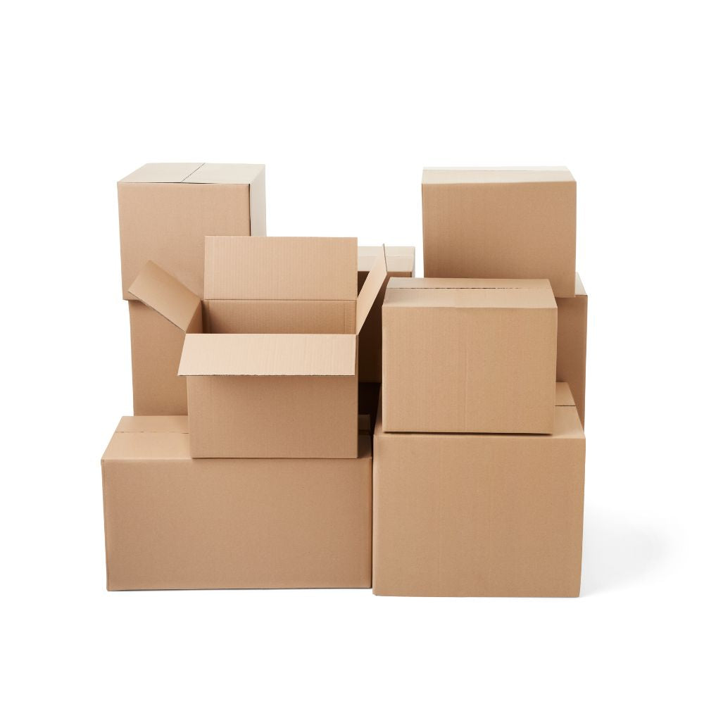 Mailing Box 100 x 100 x 100mm Diecut Brown B80 - eBPak