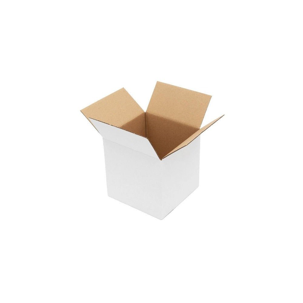120 x 120 x 120mm Regular White Mailing Box B135 eBPak
