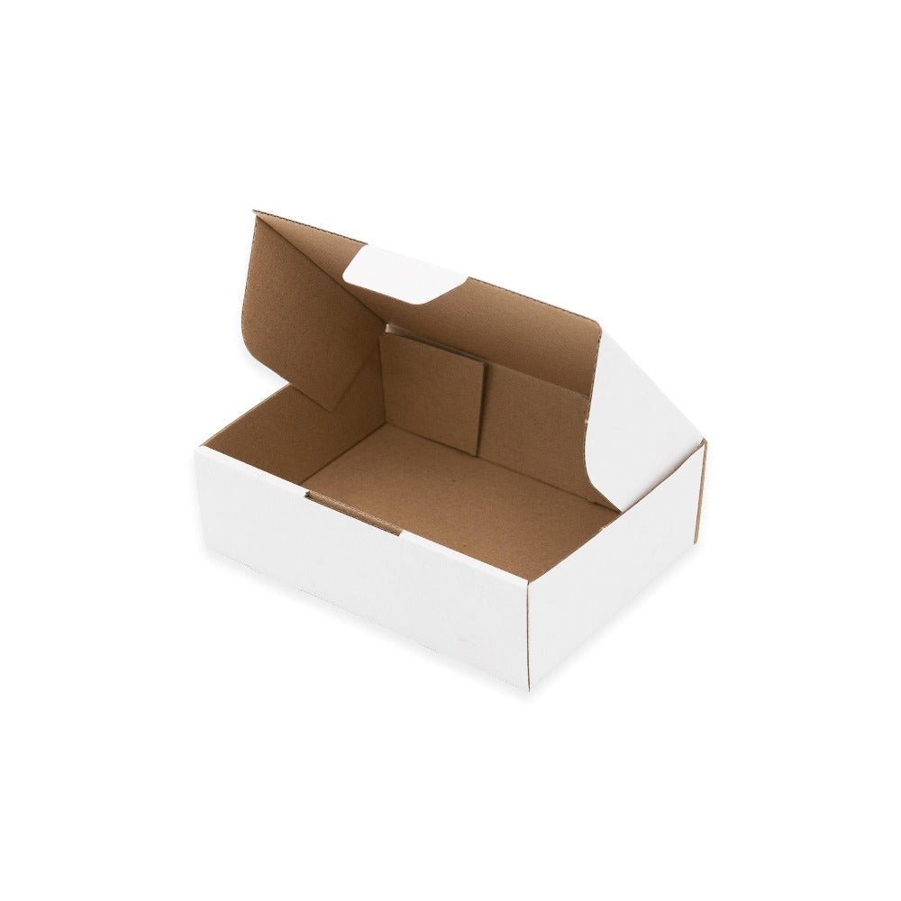 BoxMore Mailing Box 178 x 135 x 76mm B130 Diecut White