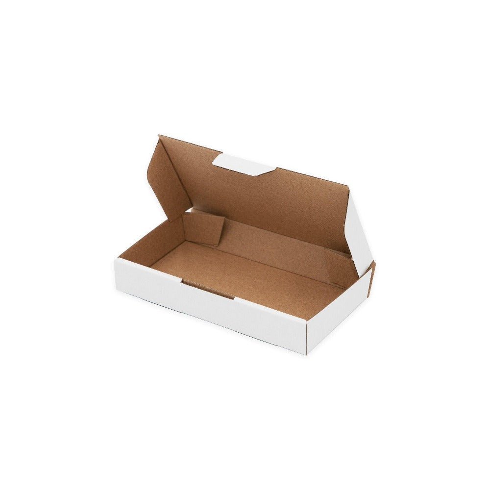 Mailing Box 180 x 100 x 30mm B127 Diecut White