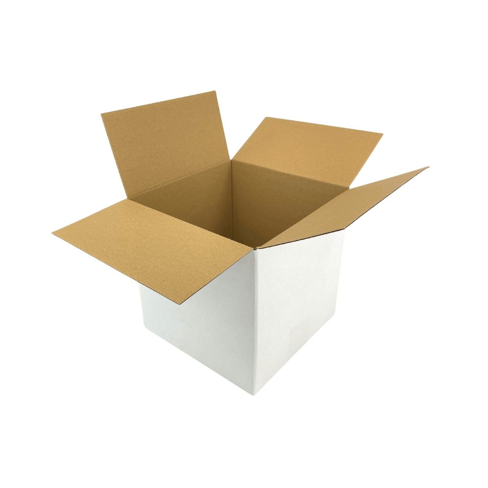 Mailing Box 200 x 200 x 200mm B7 Regular White BoxMore