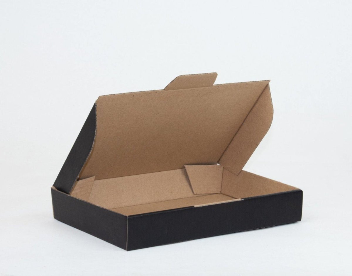 BoxMore Black Mailing Box 220 x 145 x 35mm B53