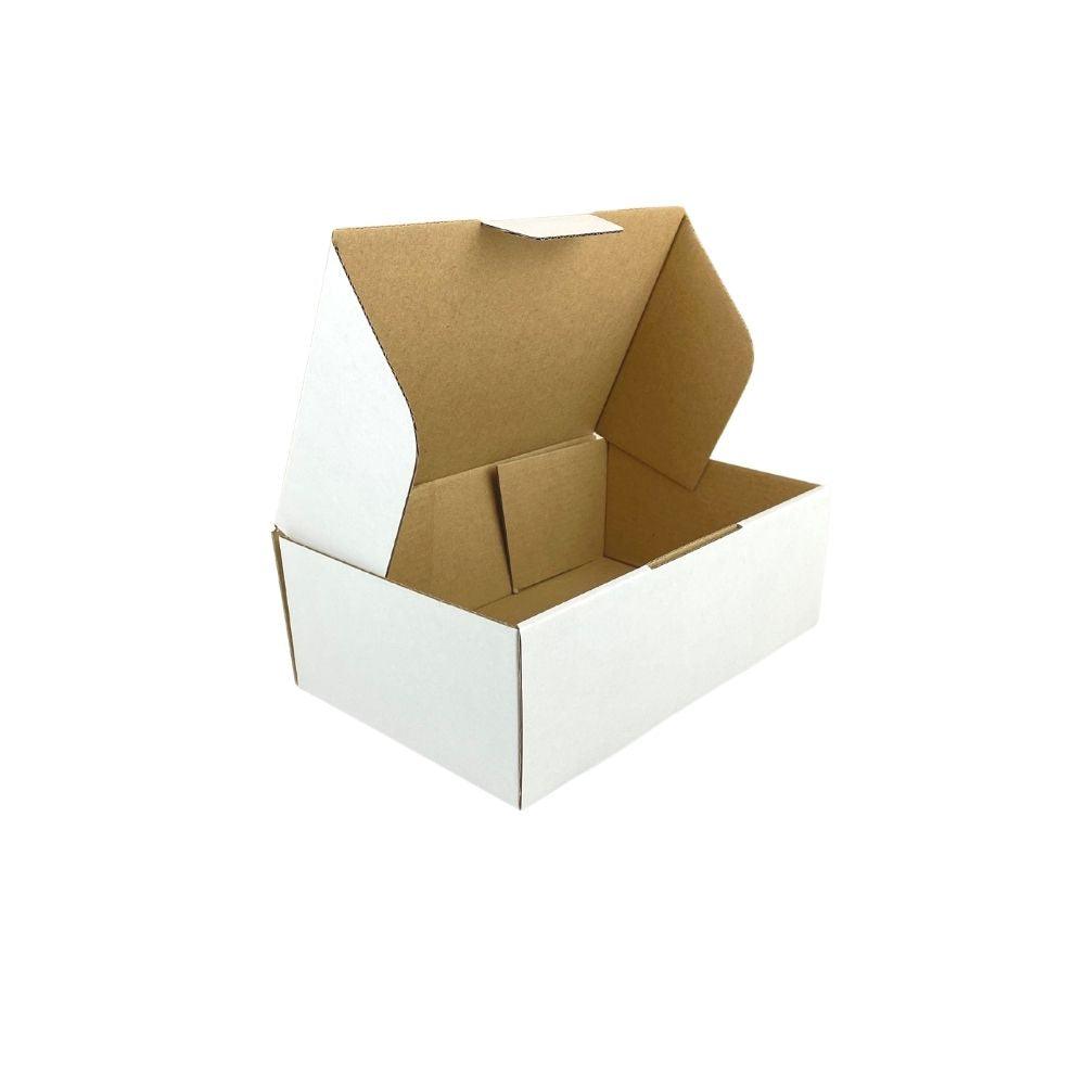 Mailing Box 230 x 150 x 80mm B201 Diecut White