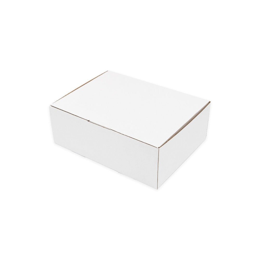 250 x 190 x 90mm Mailing Box B13 Diecut White