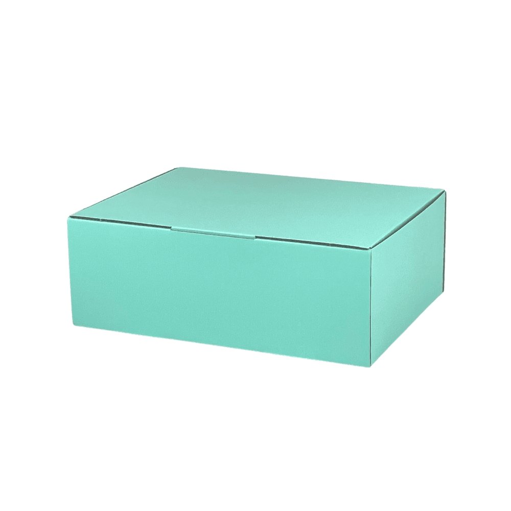 BoxMore A4 Diecut Mint Blue 310 x 230 x 105mm Mailing Box