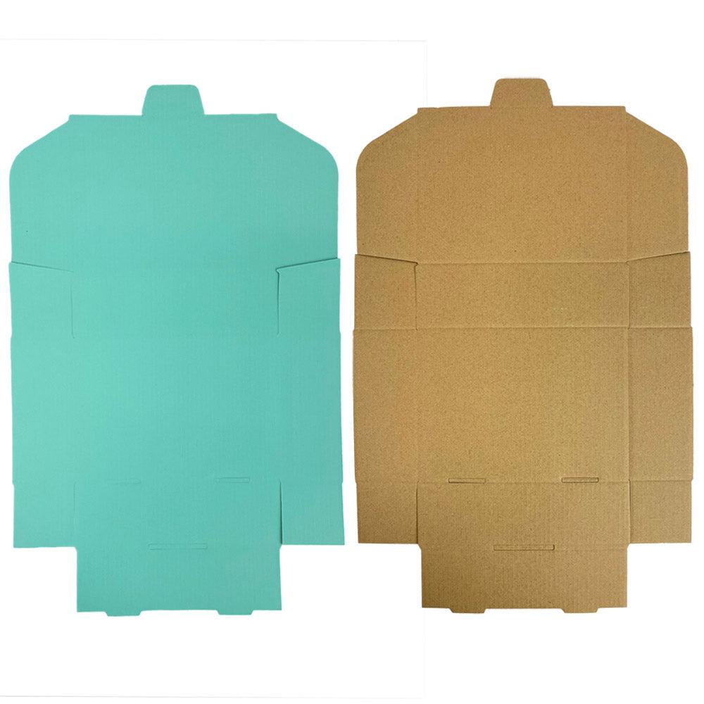 Mint Blue Mailing Box 174 x 128 x 53mm B335 Diecut