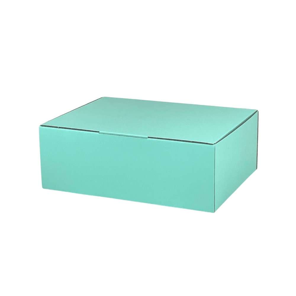 Mint Blue Mailing Box Diecut eCommerce Mailer BoxMore