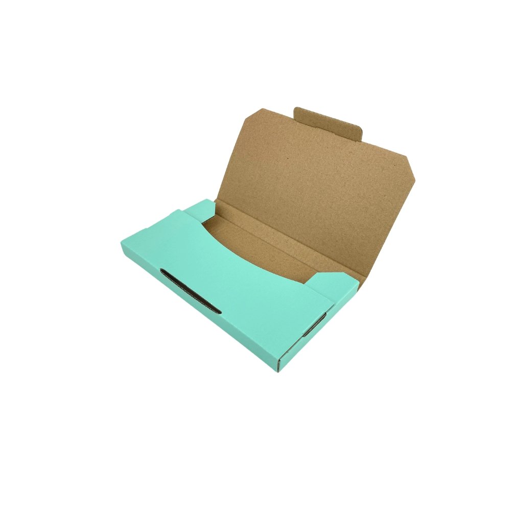 Mint Blue Mailing Box Diecut eCommerce Mailer BoxMore