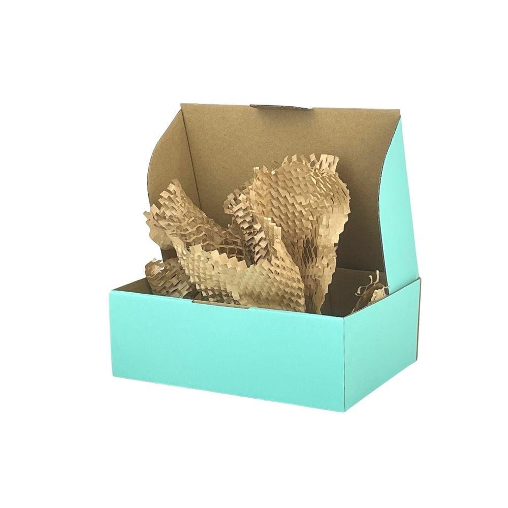 Mint Blue Mailing Box Diecut eCommerce Mailer BoxMore