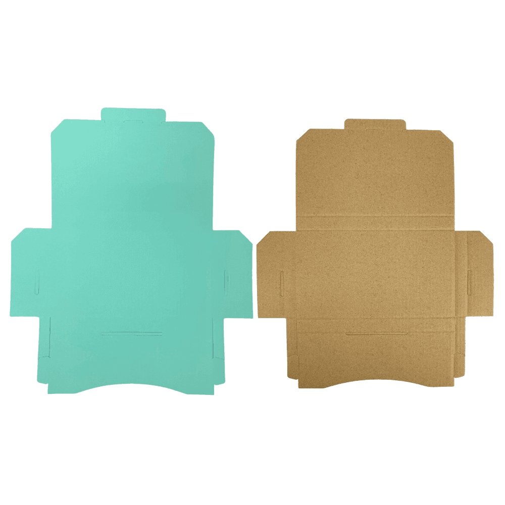 Mint Blue Superflat Mailing Box 180 x 100 x 16mm B348 BoxMore
