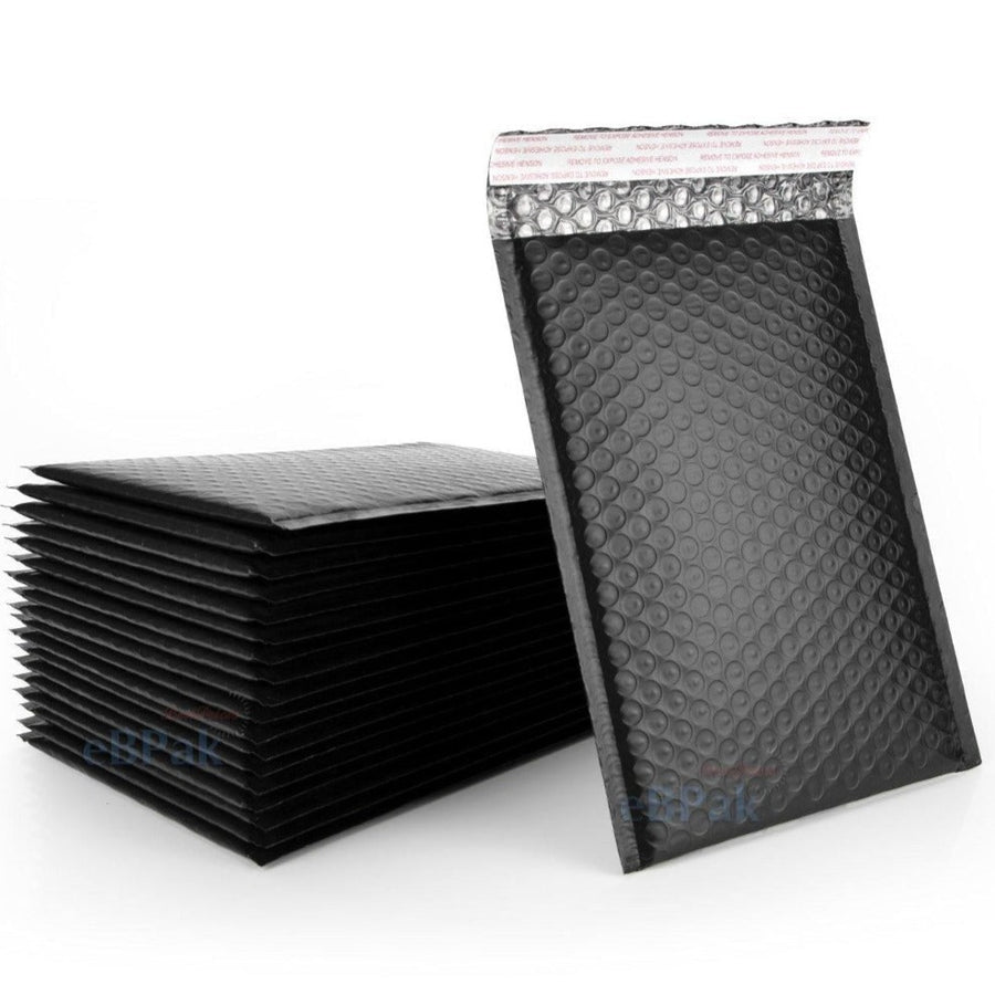 Poly Bubble Mailer G7 07 360 x 480mm PCR Black