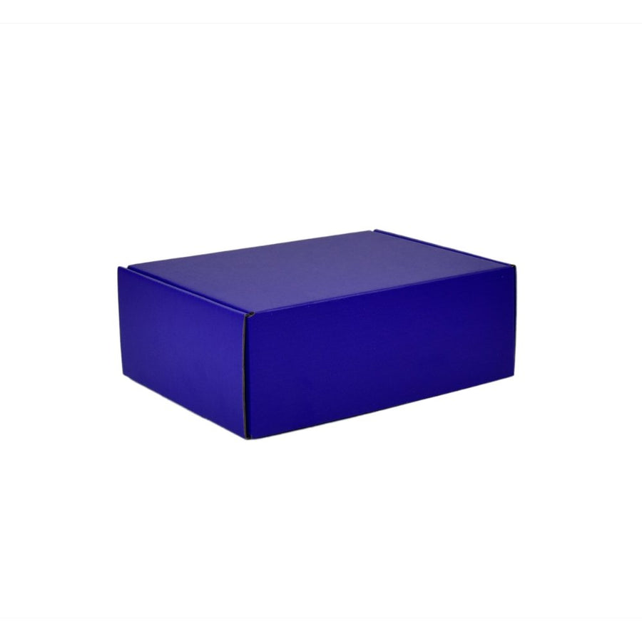 220 x 160 x 77mm A5 Premium Tuck Full Indigo Blue Mailing Box B365