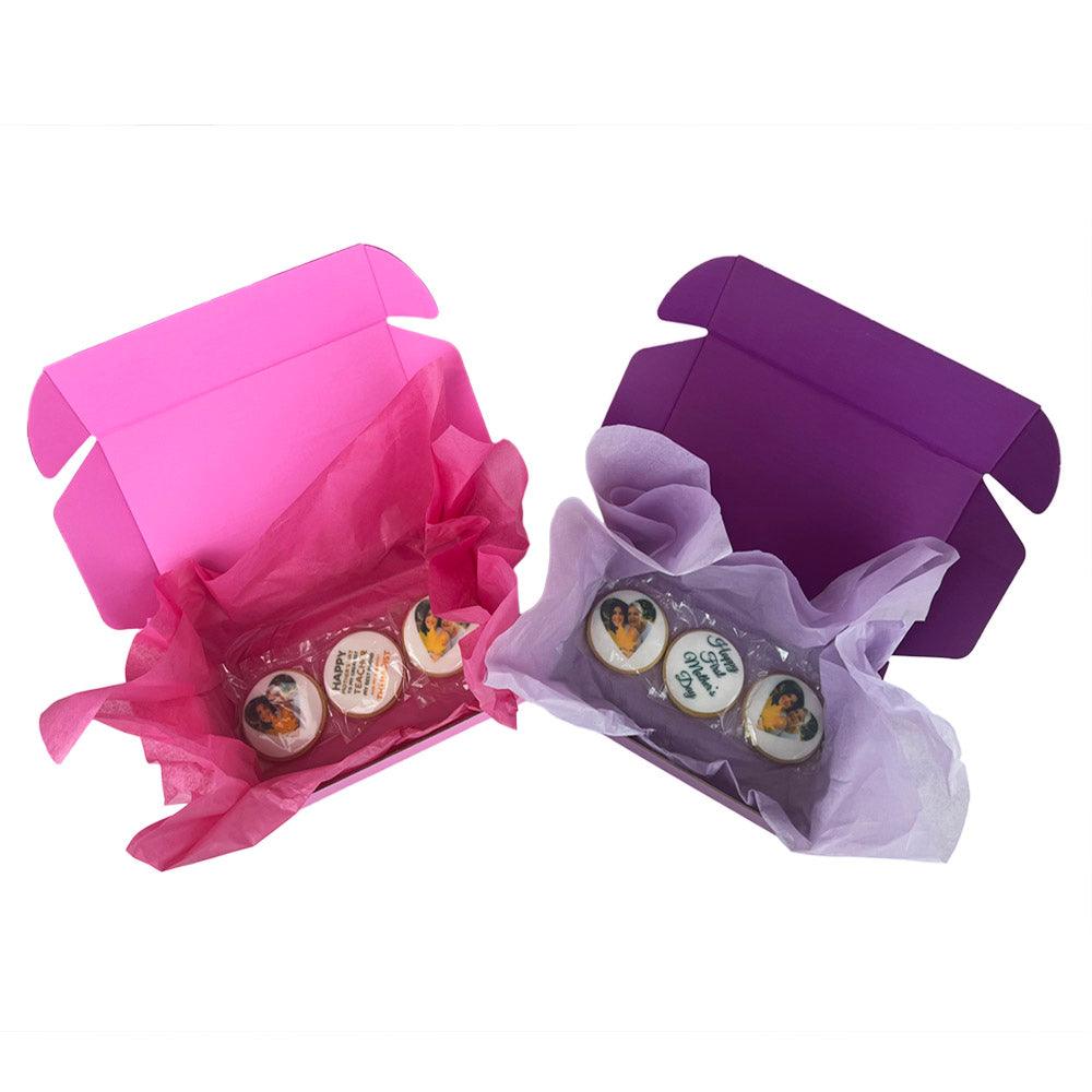 BoxMore Full Hot Pink Tuck Mailing Box 220 x 160 x 77mm