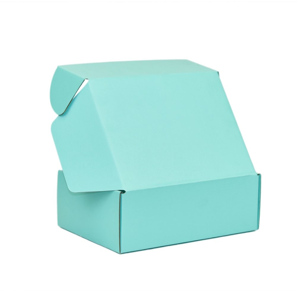 Premium Full Mint Blue 220 x 160 x 77mm Tuck Mailing Box B312
