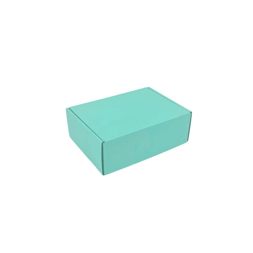 174 x 128 x 53mm Premium Full Mint Blue Tuck Mailing Box B352