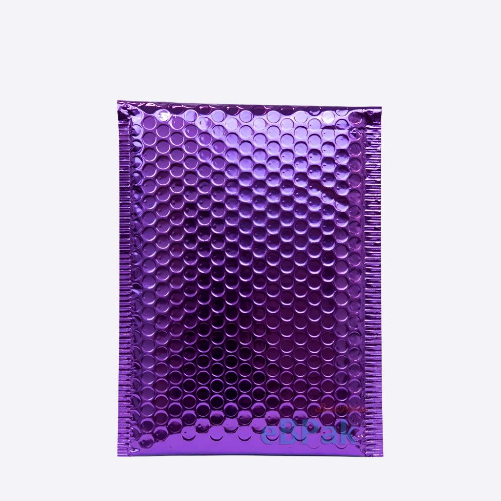 Purple Metallic Bubble Mailer 02 210 x 290mm
