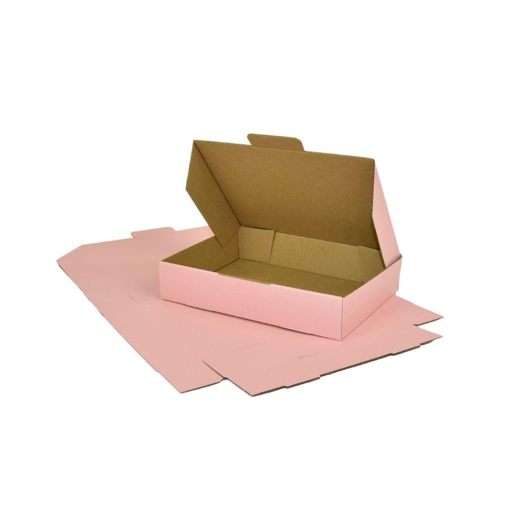 Rose Pink Mailing Box 270 x 200 x 55mm B376