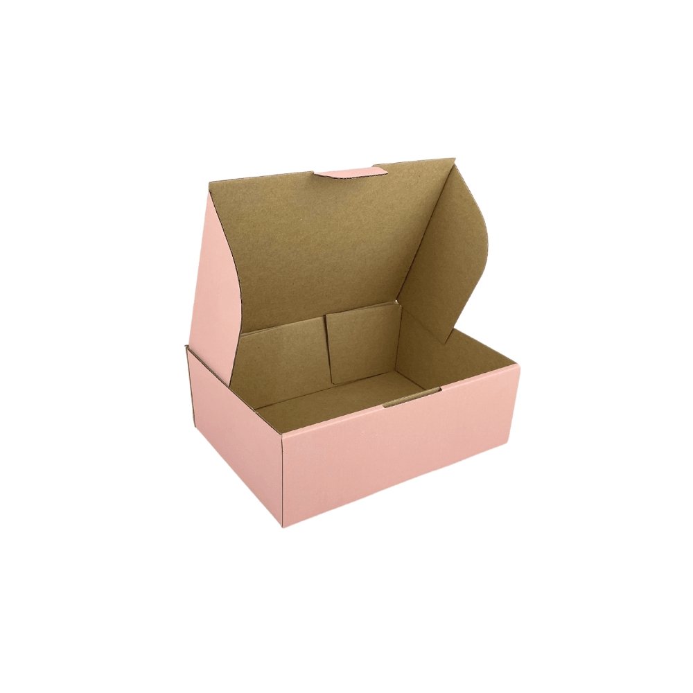 Rose Pink Mailing Box Diecut eCommerce Mailer eBPak