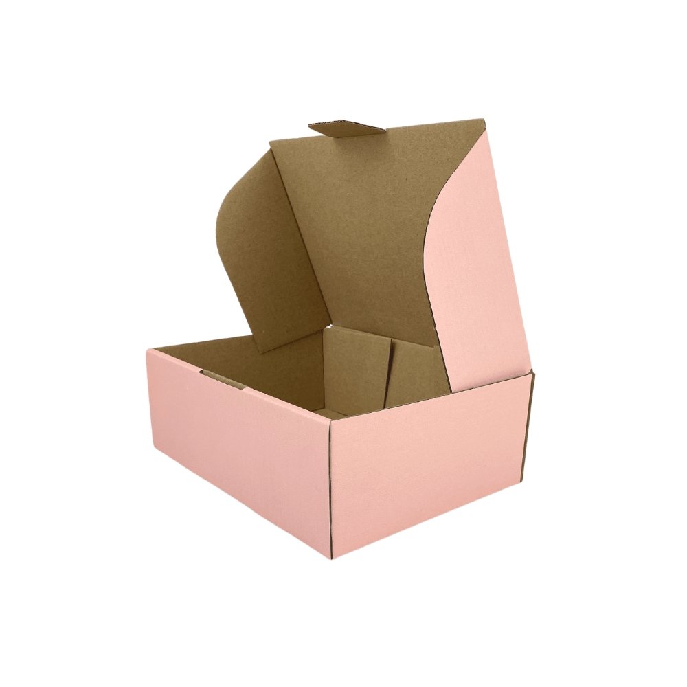 Rose Pink Mailing Box Diecut eCommerce Mailer eBPak
