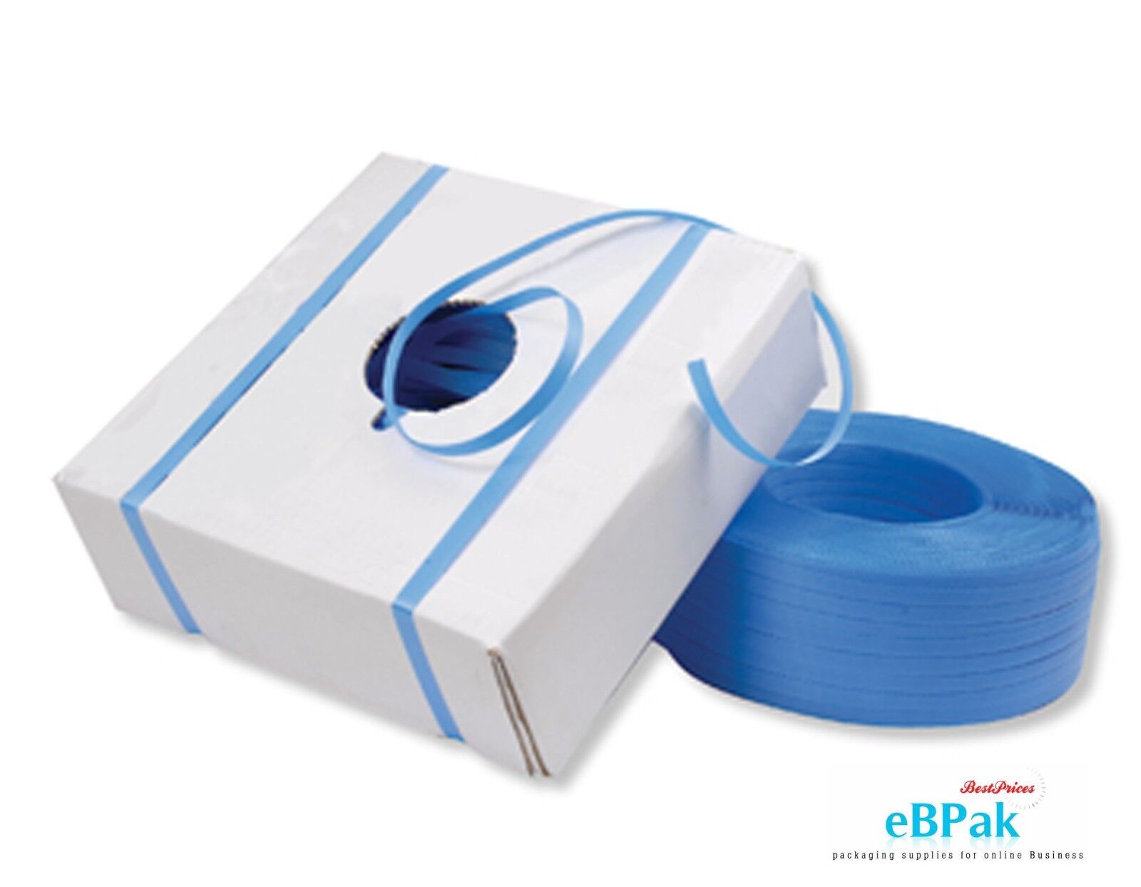 12mm x 1000m Hand Poly Strapping polypropylene 90kg - eBPak