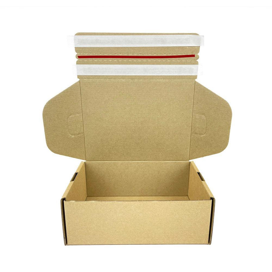 220 x 160 x 100mm Self Sealing Ecommerce A5 Box B403 Brown x50pcs
