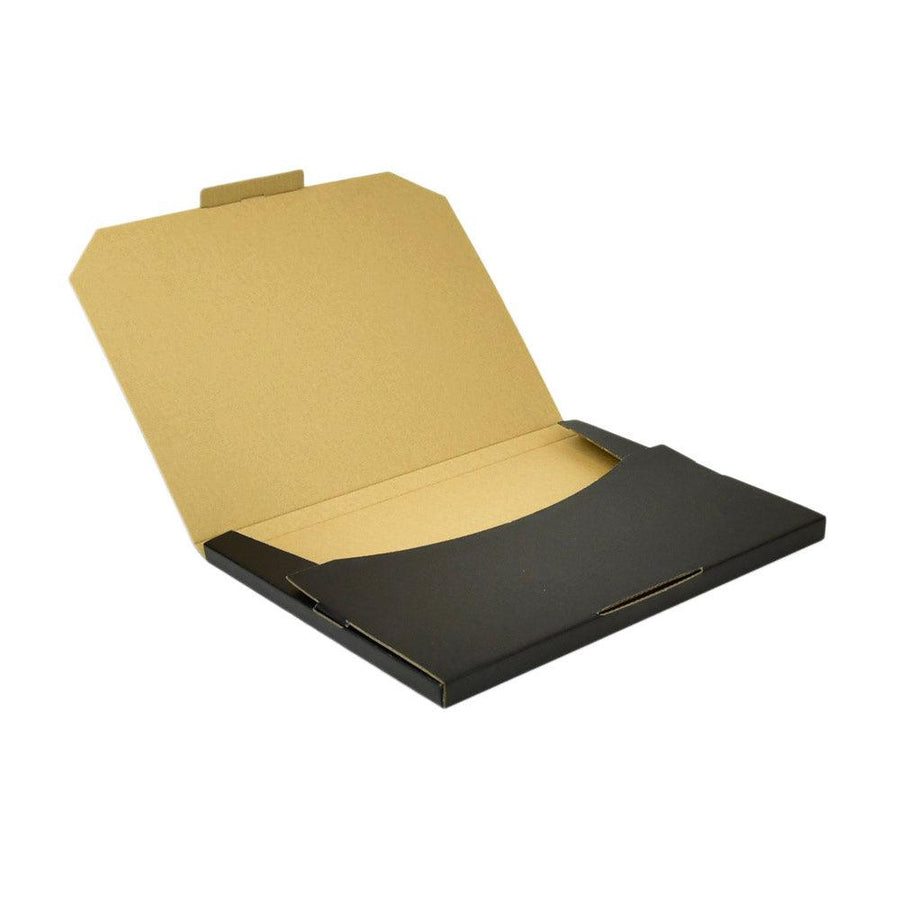 220 x 160 x 16mm Black Superflat Letter Gauge Mailer B278