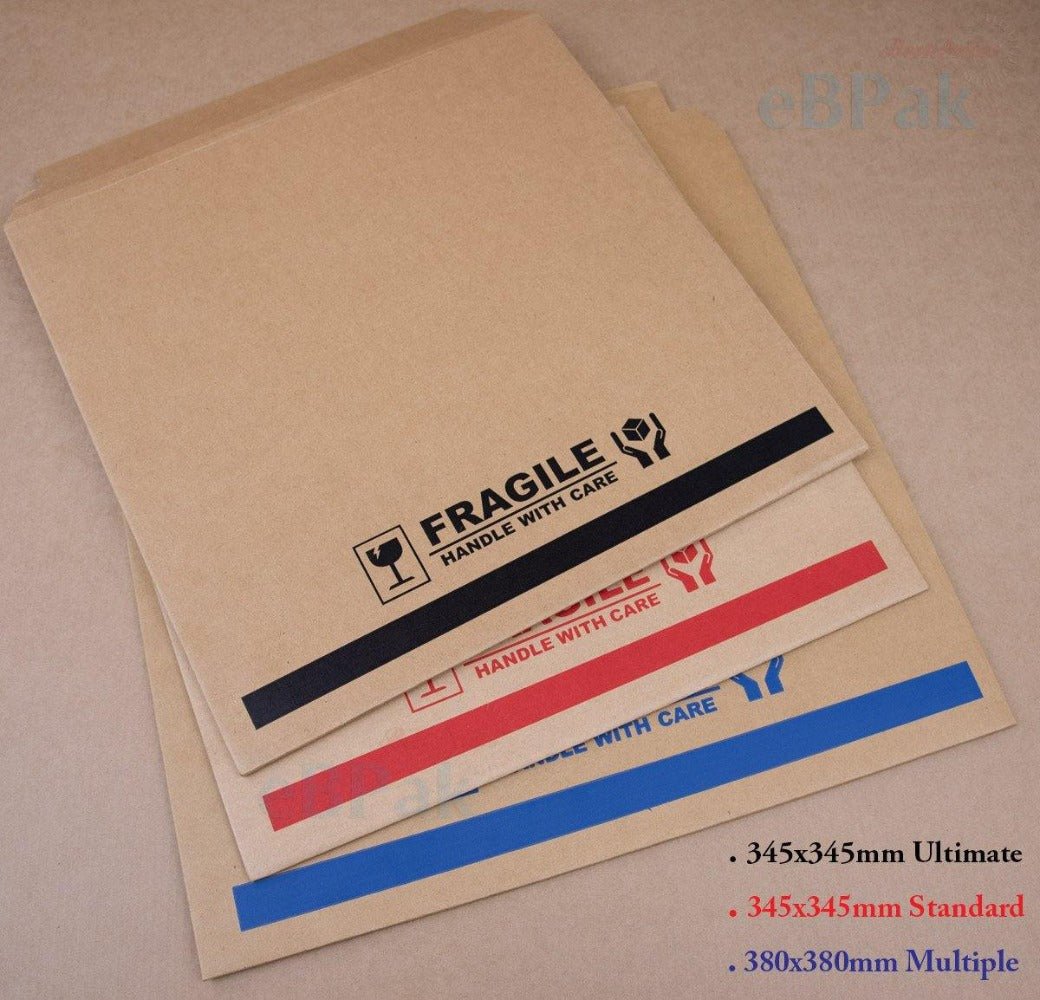 Vinyl Record Rigid Mailer 345 x 345mm for LP 33 rpm 12 inch