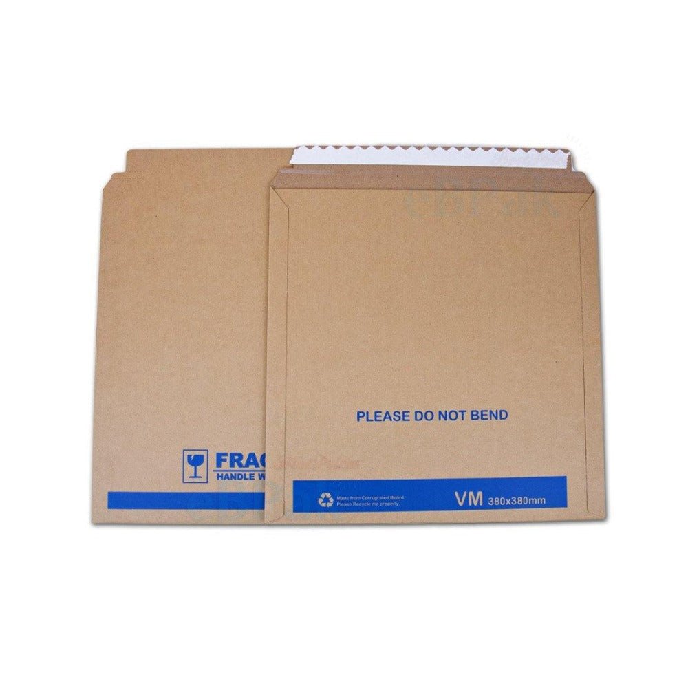 Vinyl Record Rigid Mailer 380 x 380mm for Multiple Disc