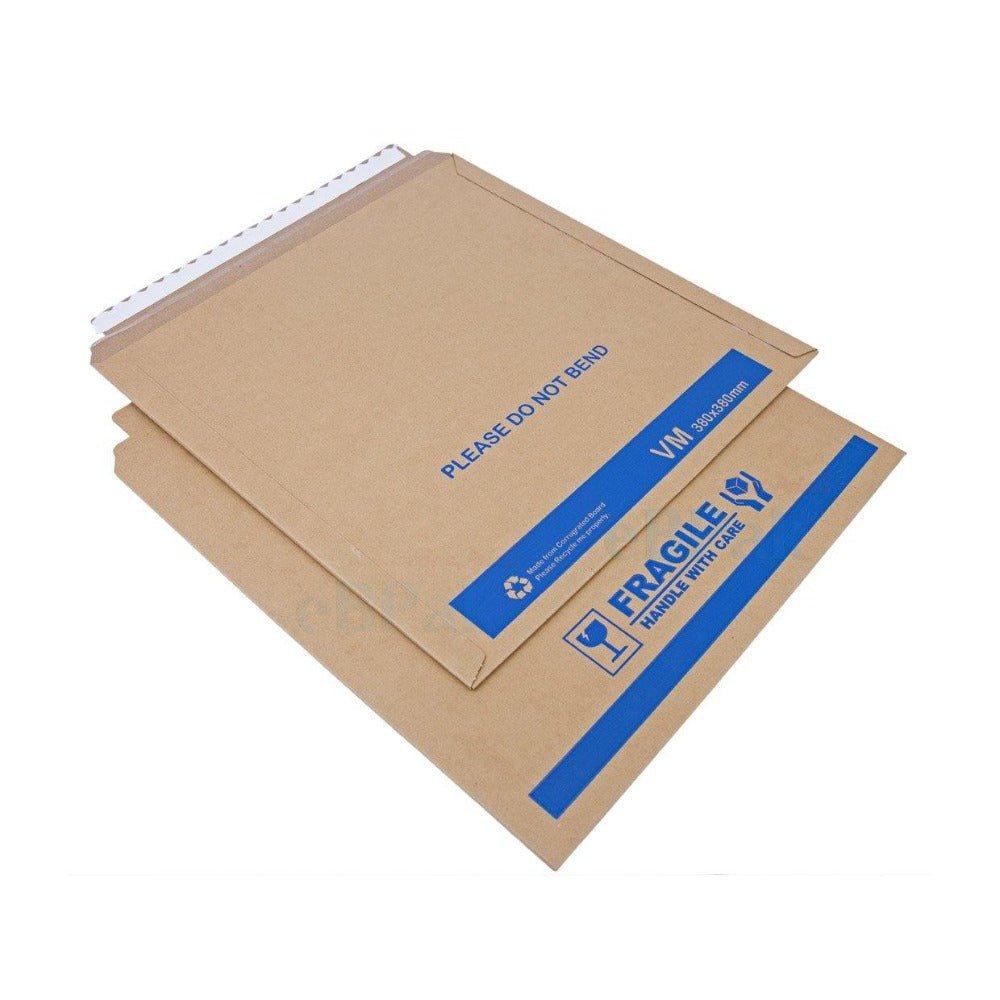 Vinyl Record Rigid Mailer 380 x 380mm for Multiple Disc LP 33 rpm 12 inch