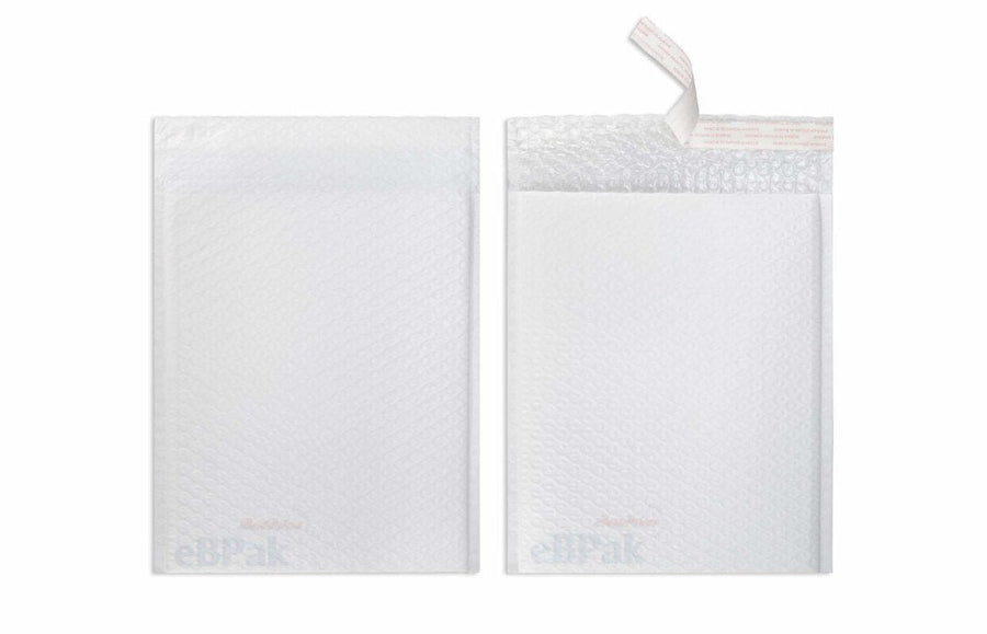 Poly Bubble Mailer G0 00 100 x 180mm White Plain M089