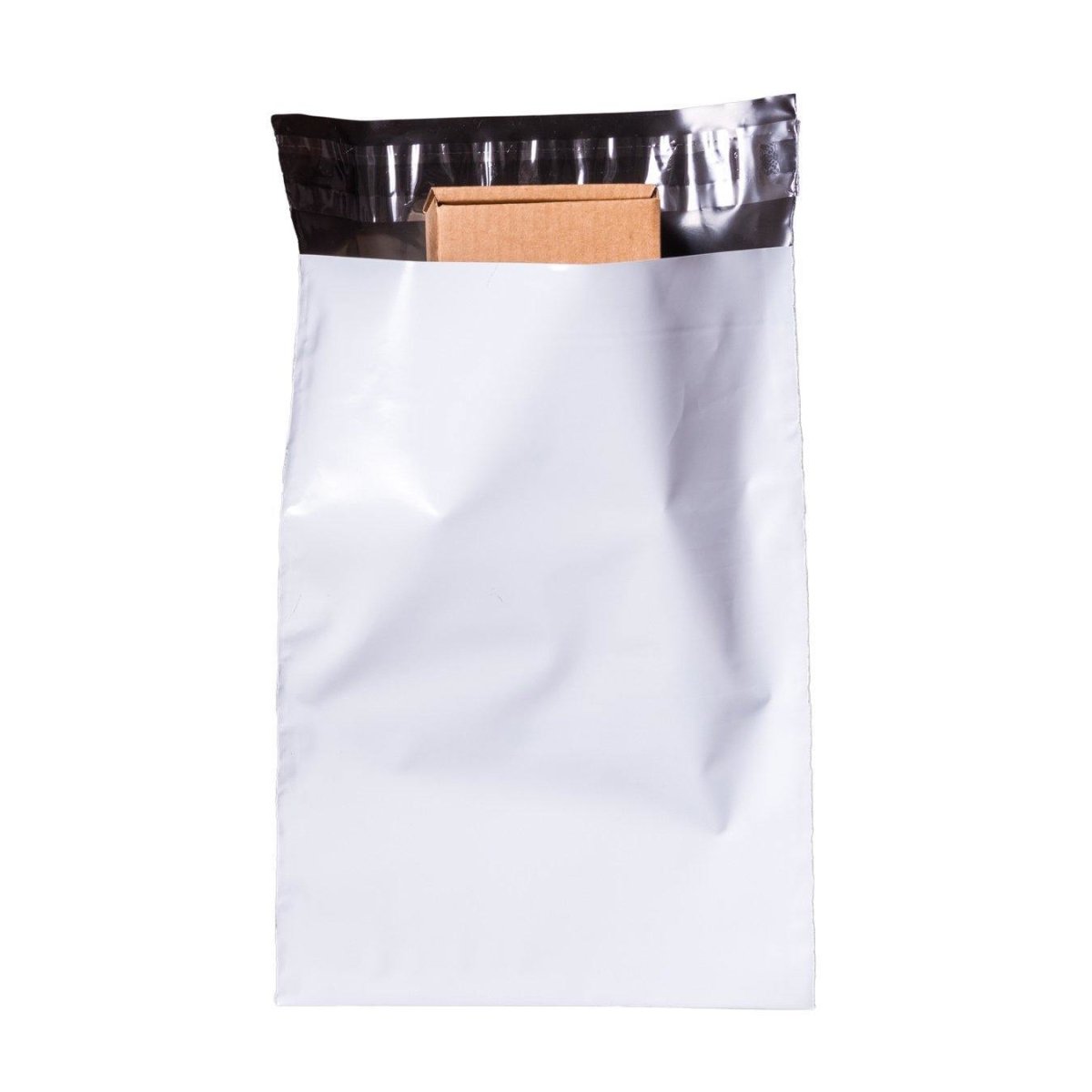 Wholesale 190mm x 260mm 01 Poly Mailing Courier Satchel White eBPak