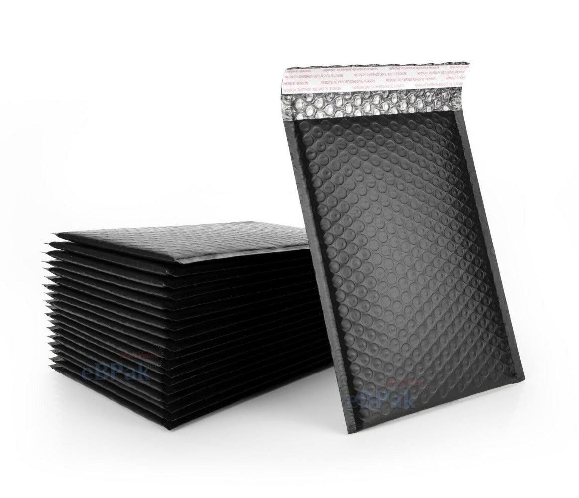 Wholesale G2 Black Poly Bubble Envelope 215mm x 280mm 02 Padded Bag PolyGO