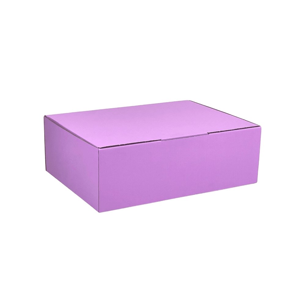 Purple Mailing Box