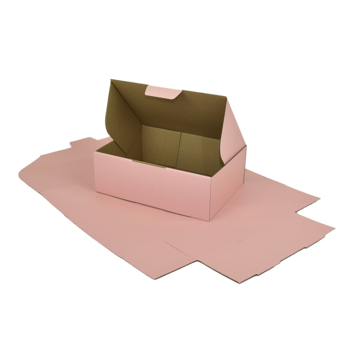 Pink Diecut Mailing Boxes