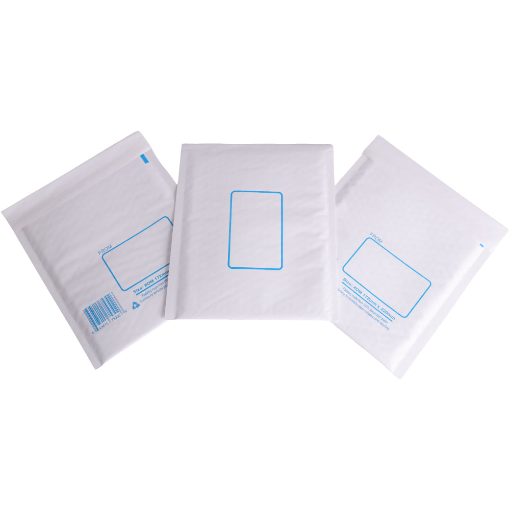Bubble Envelope DM 172 x 220mm DVD CD Blu-ray Disc Mailer