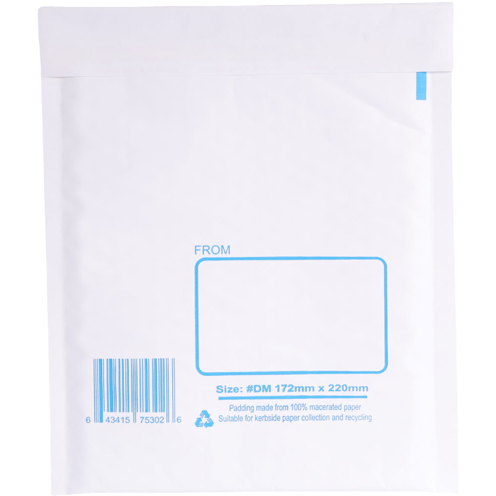 Wholesale Bubble Envelope DM 172 x 220mm DVD CD Mailer