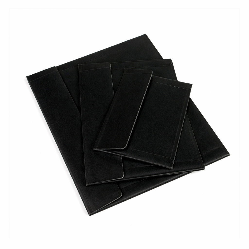 A3 Rigid Envelope 330mm x 450mm Corrugated Board Full Black