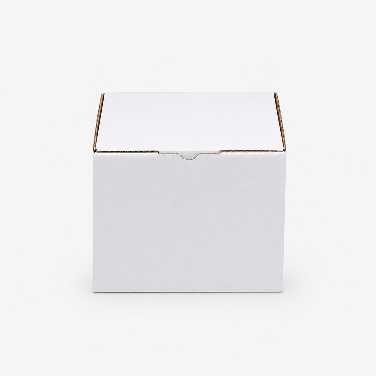 115 x 80 x 100mm Die Cut White Mailing Box B532