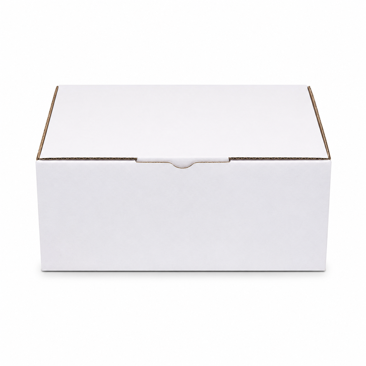 120 x 120 x 50mm Die cut White Mailing Box B533 (Cubic 250g)
