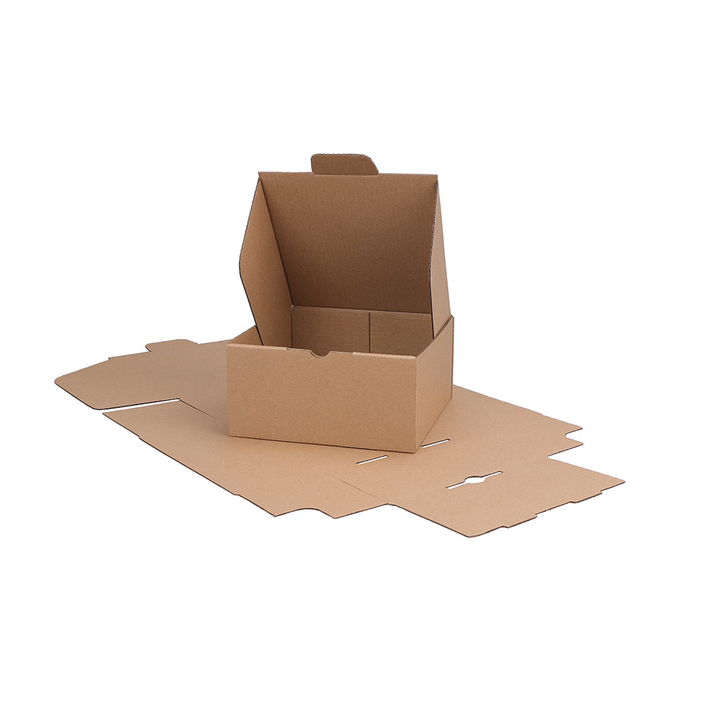 150 x 150 x 75mm Die Cut Brown Mailing Box B299 - photo 8