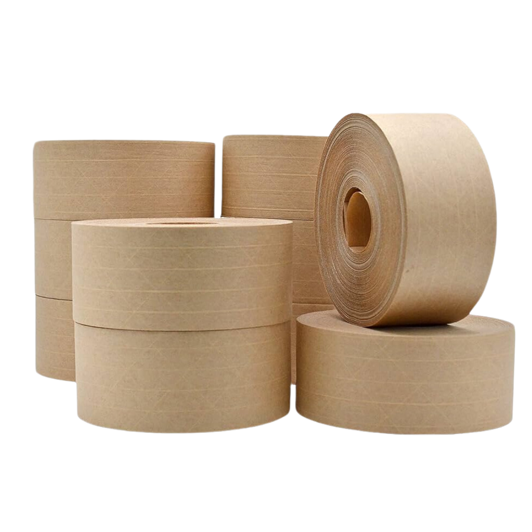 Wholesale Premium Reinforced Gummed Kraft Paper Tape 60mm x 305m x240