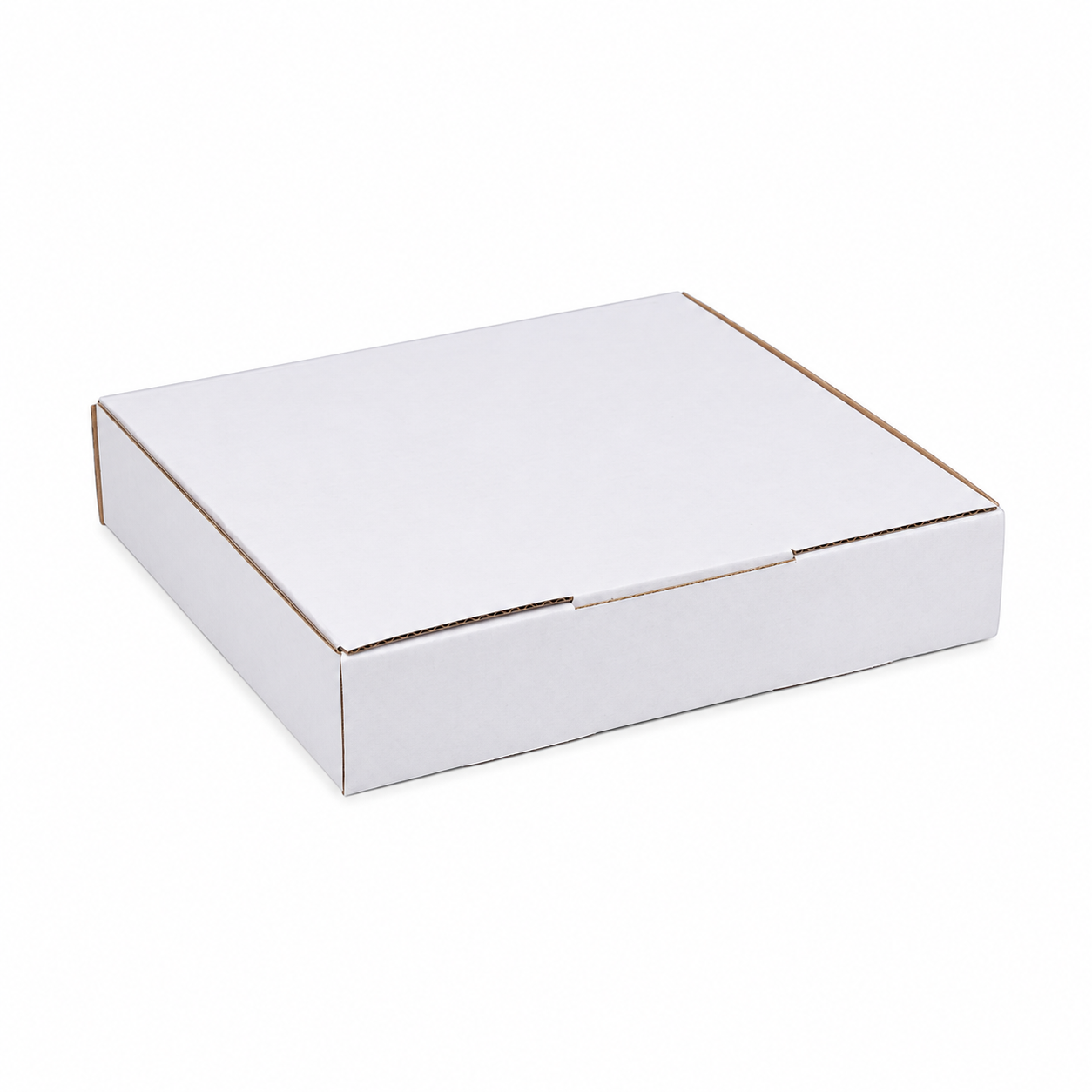 180 x 180 x 45mm Die cut White Mailing Box B538 (Cubic 500g)