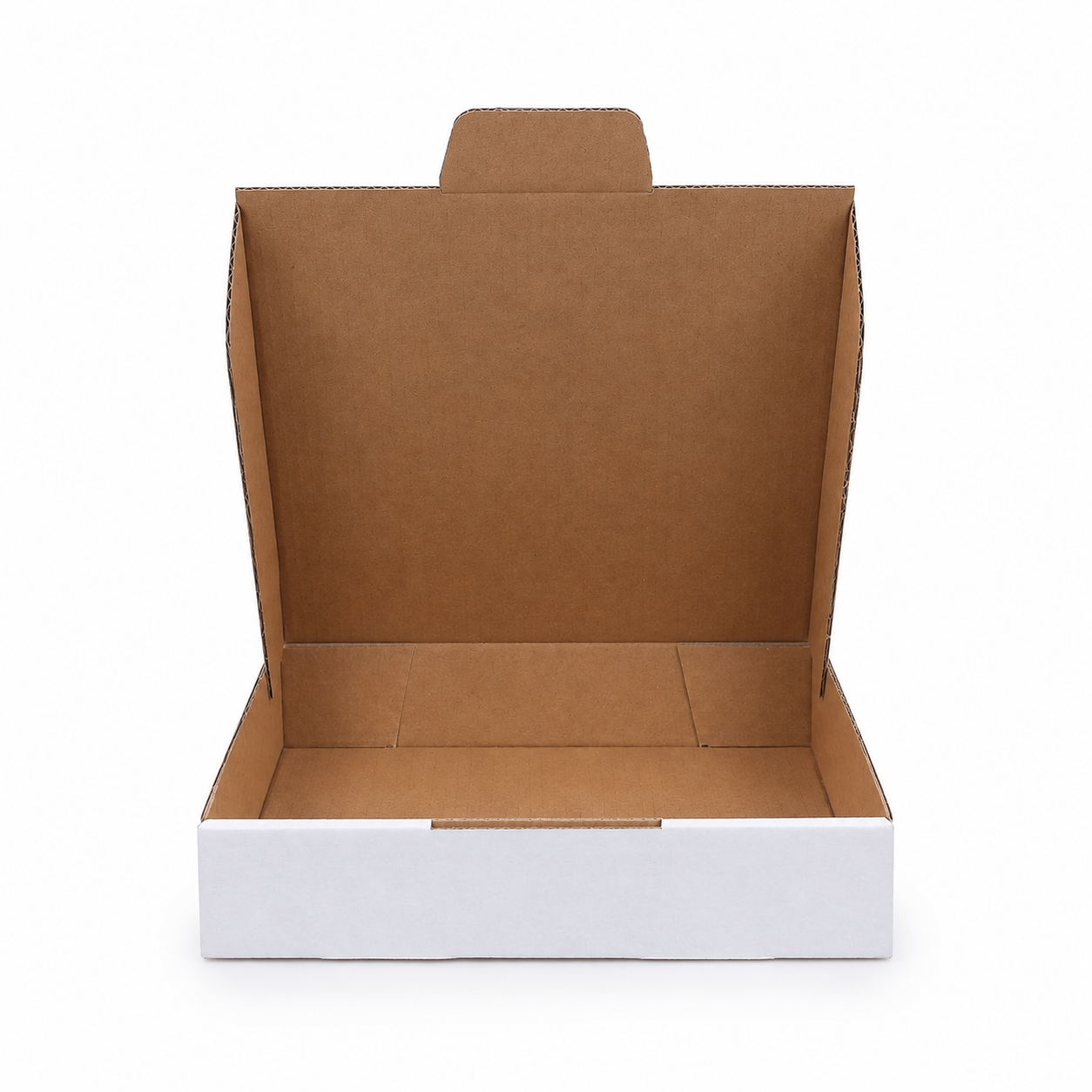 180 x 180 x 45mm Die cut White Mailing Box B538 (Cubic 500g)