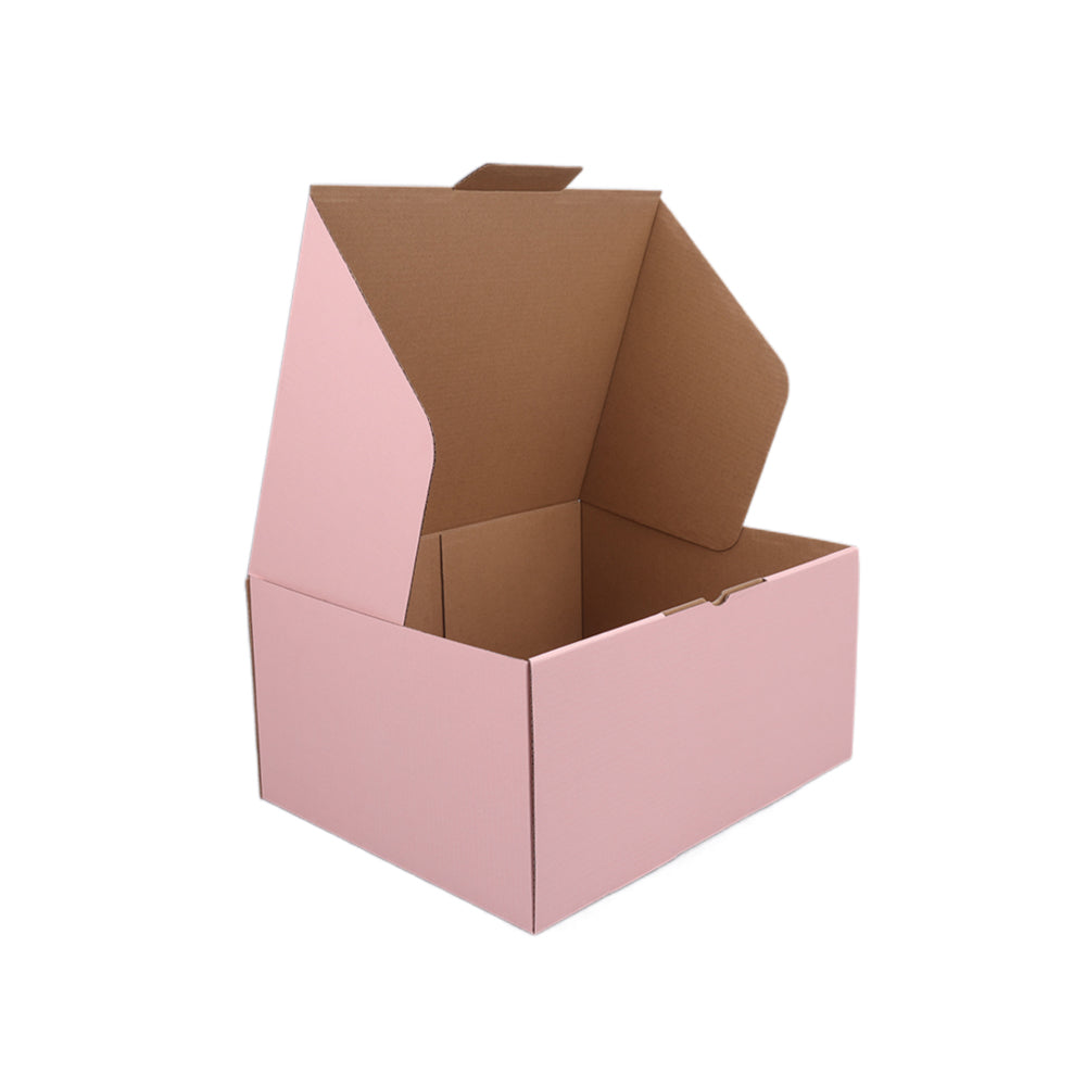 310 x 250 x 150mm A4 Die cut Rose Pink Mailing Box B326