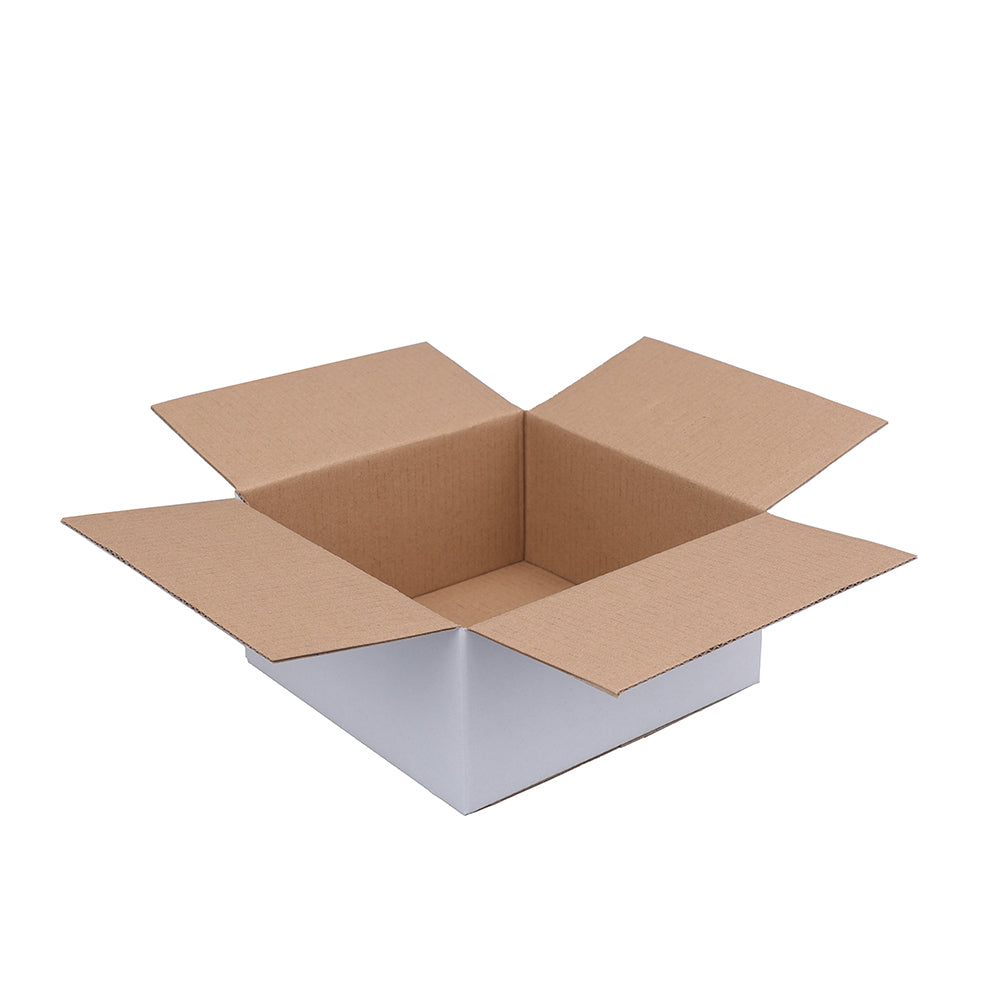 150 x 150 x 75mm Regular White Mailing Box B15